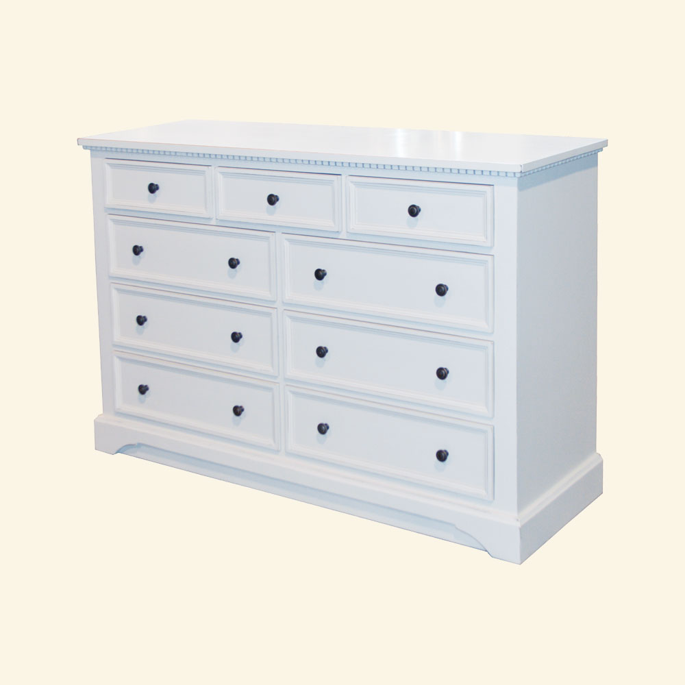 French Provincial Dresser, painted