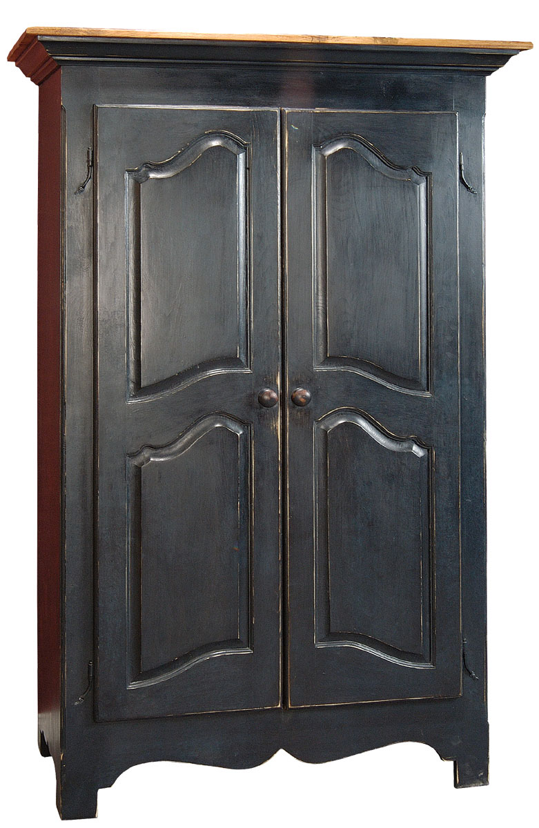 Louis XV Armoire painted