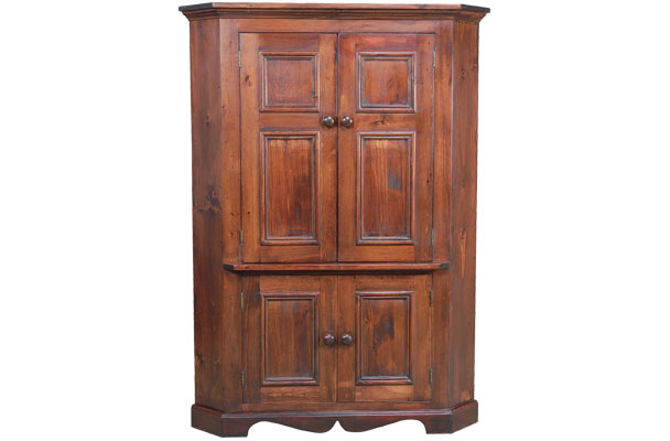 corner armoire dining room