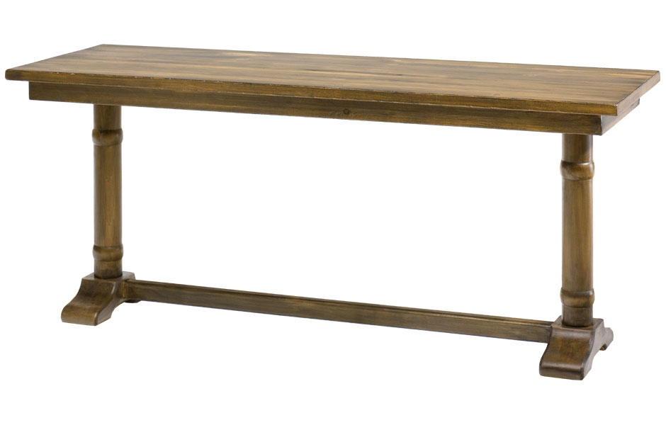 living room console tables trestle legs