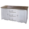 Country French Buffet painted White