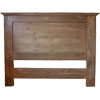 French Country Farmhouse Headboard stained