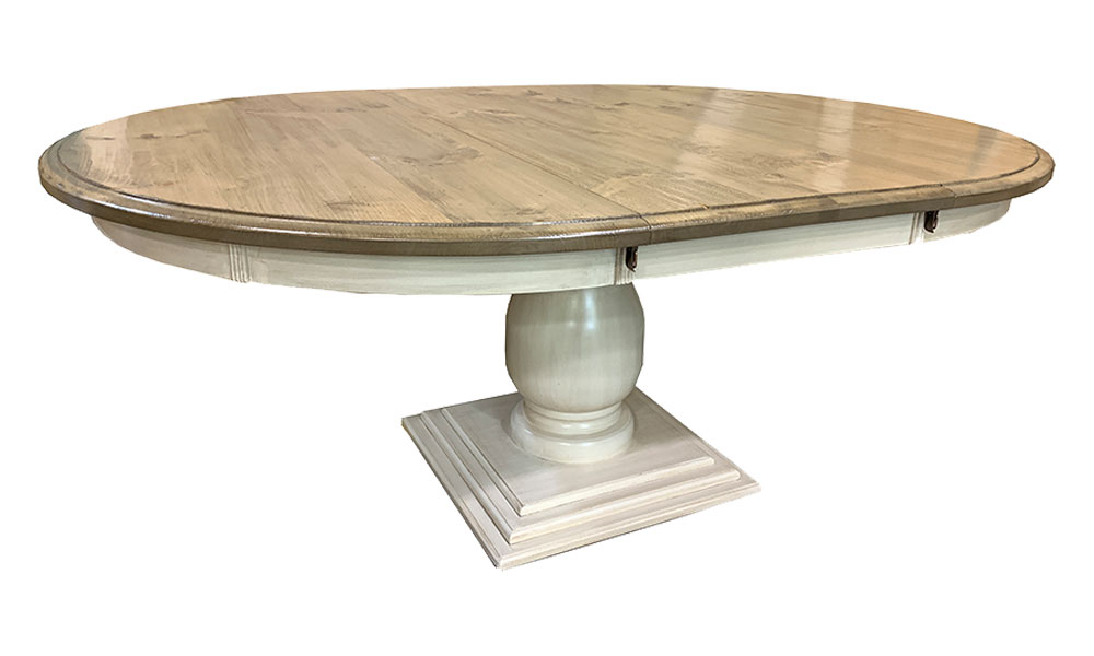 54 Round Pedestal Extension Table