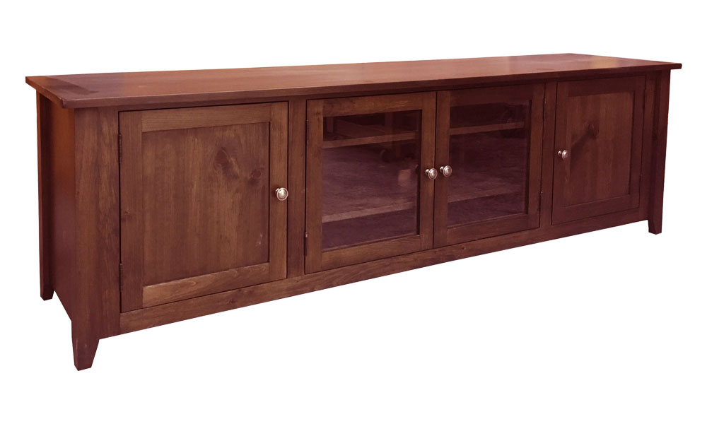 Bass Harbor Media Console, stained Shaker Maple