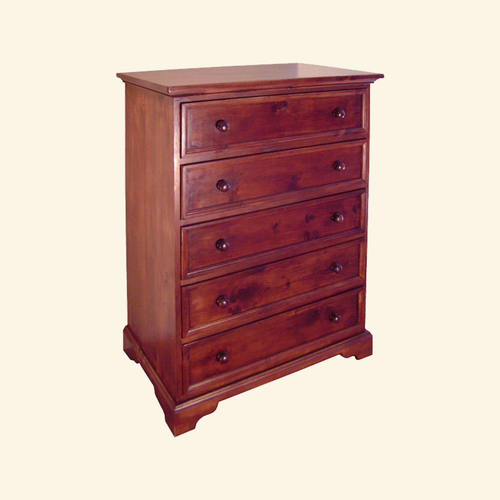 French Country Five Drawer Tall Dresser French Country Bedroom