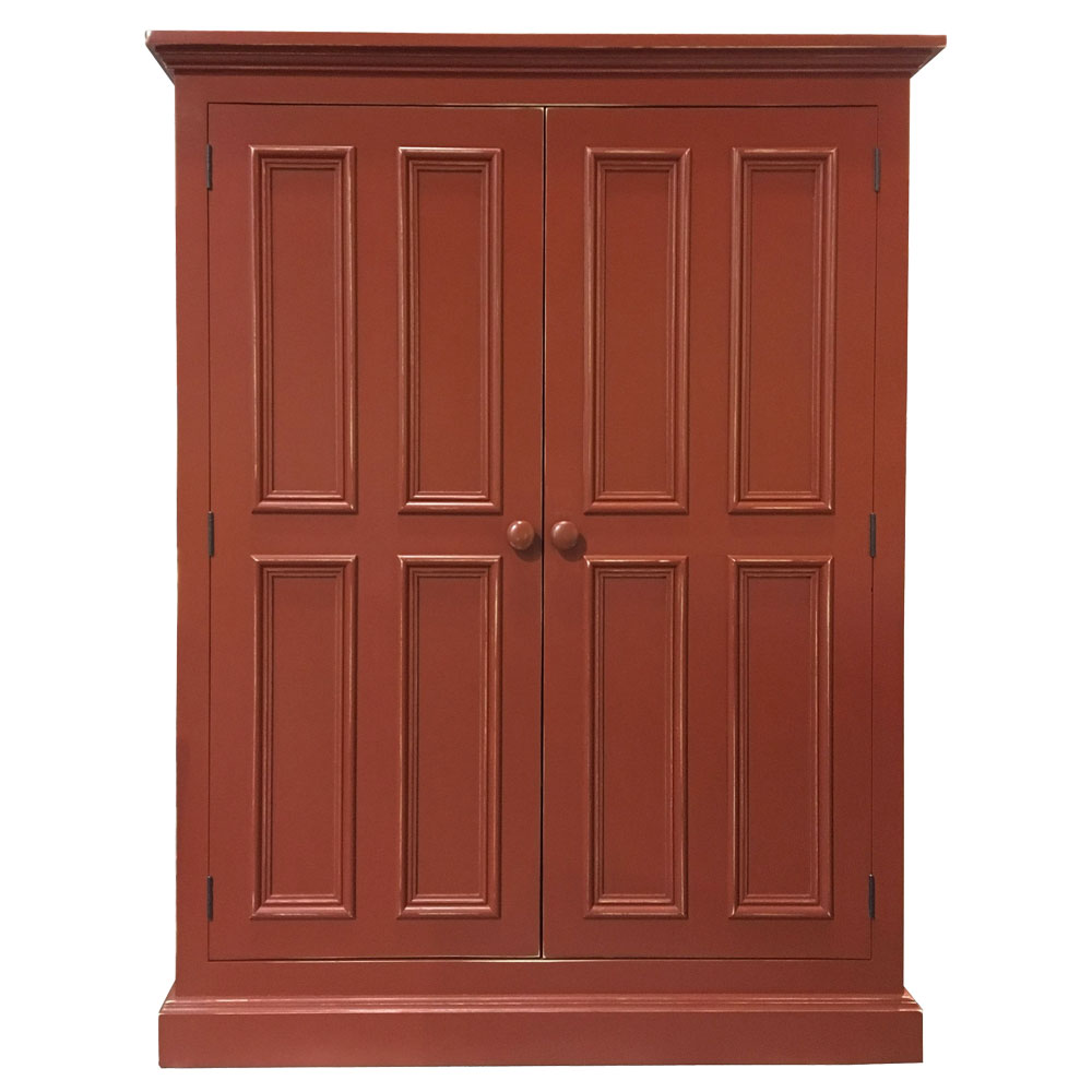 French Linen Cupboard, Fort York Red