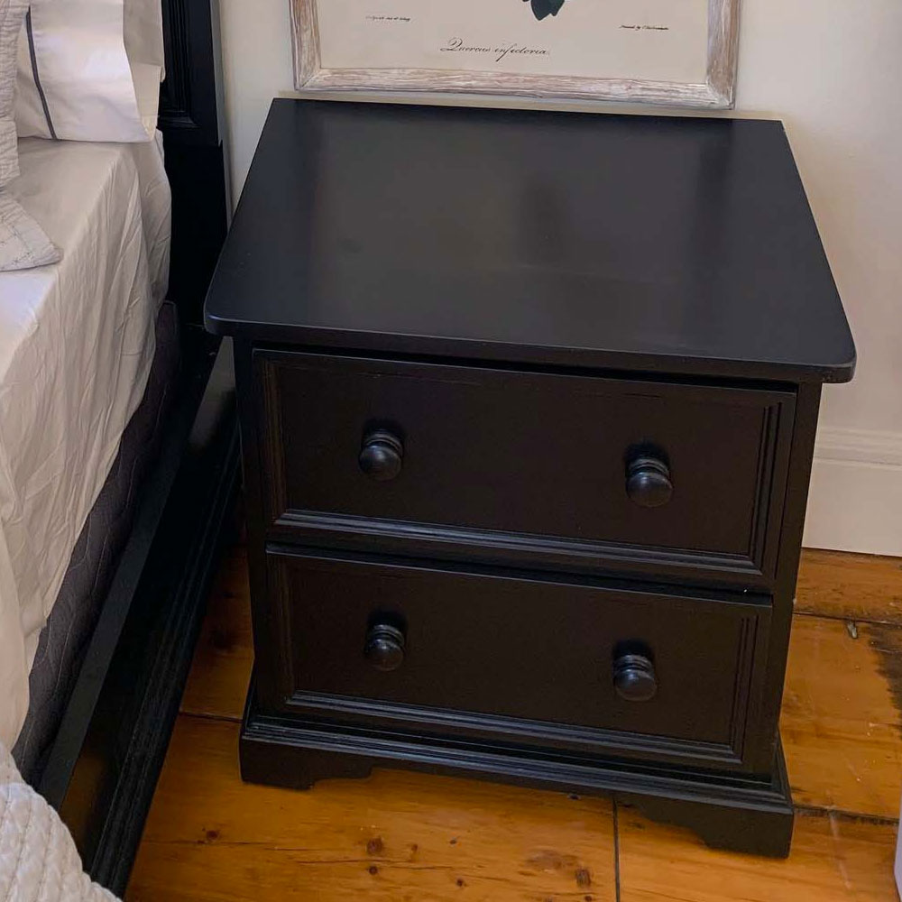 Two Drawer End Table