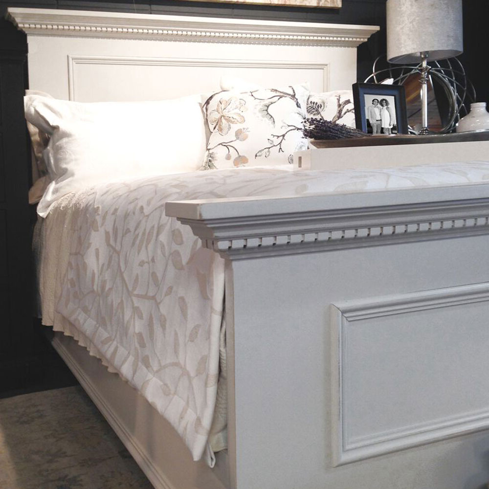 French Provincial Bed in Room Setting