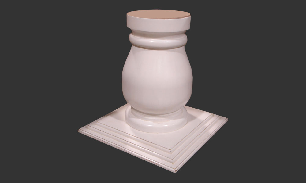 Round Pedestal Table Onion Base