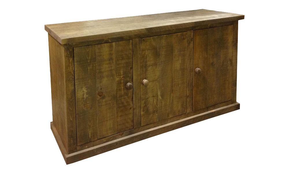 Rustic Cottage Sideboard, aged finish