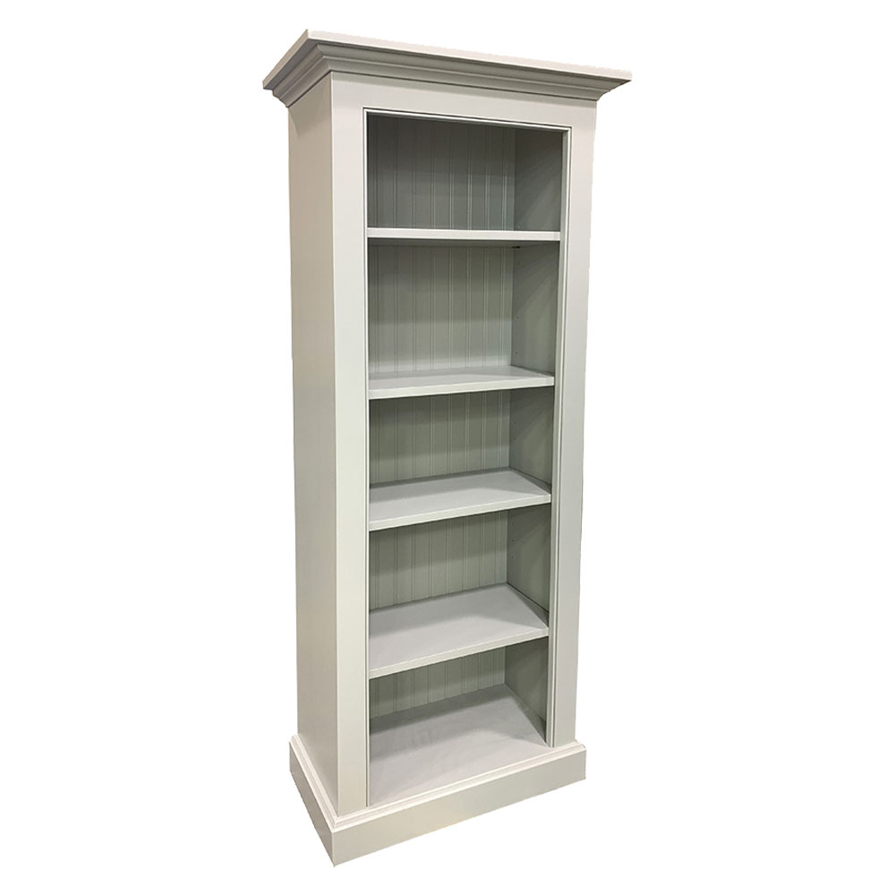 Seal Cove Bookcase, Painted Interior