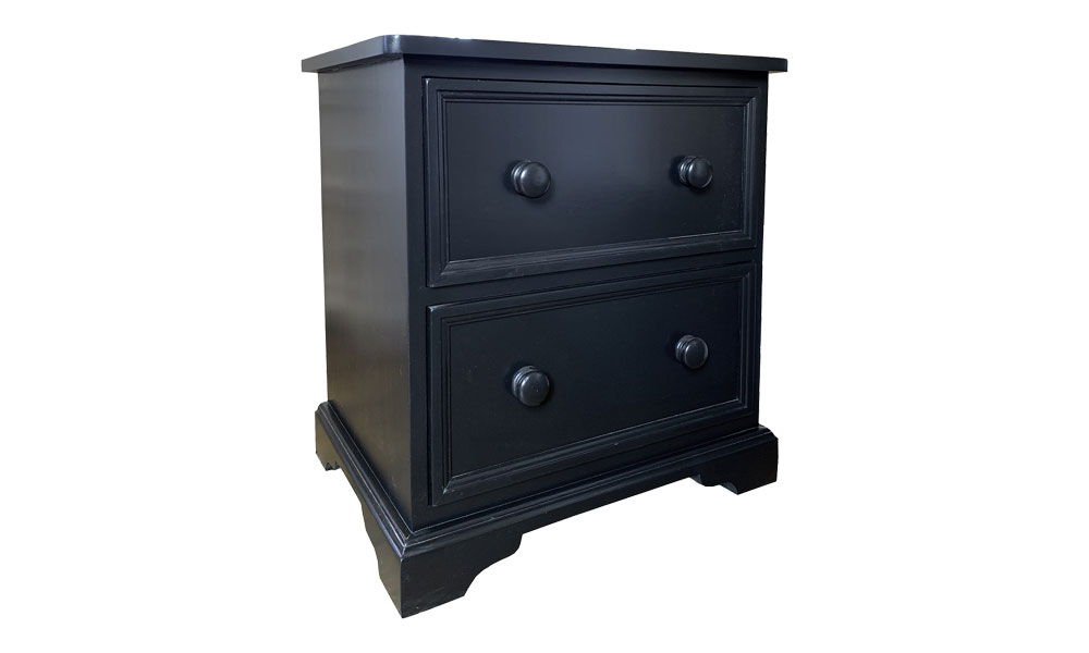 Two Drawer End Table