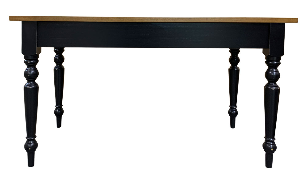 French Country Writing Table, Back View