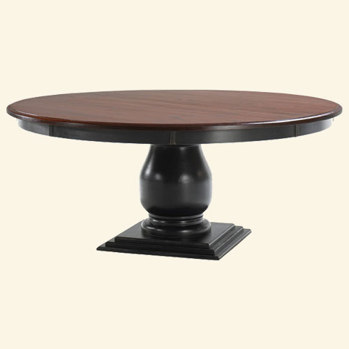 72 Round Pedestal Dining Table