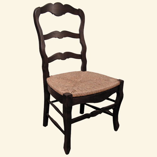 Country French Ladderback Chair