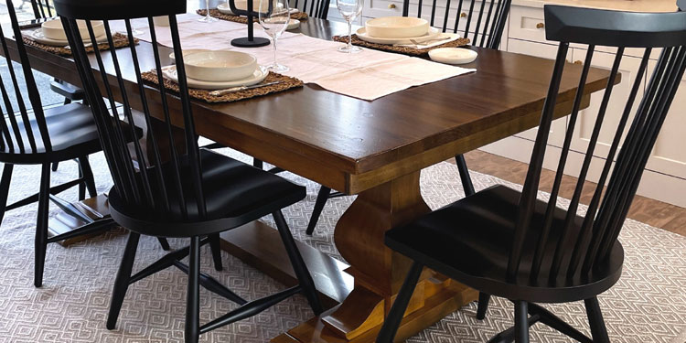 Provincial Trestle Table