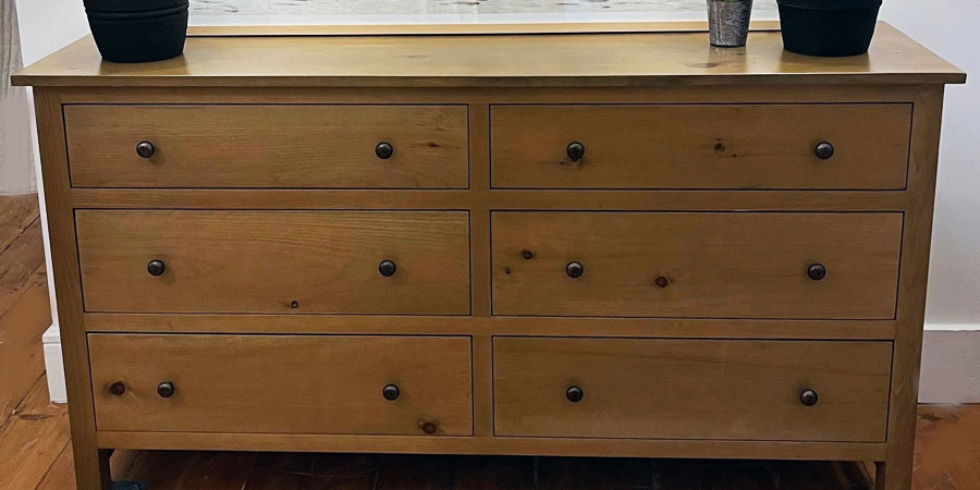 Farmhouse Six Drawer Dresser