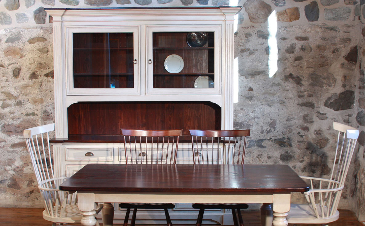 French Provincial Hutch, Dining Room